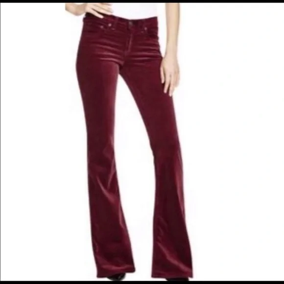 Rag & Bone corduroy low rise bell bottoms - Picture 1 of 5